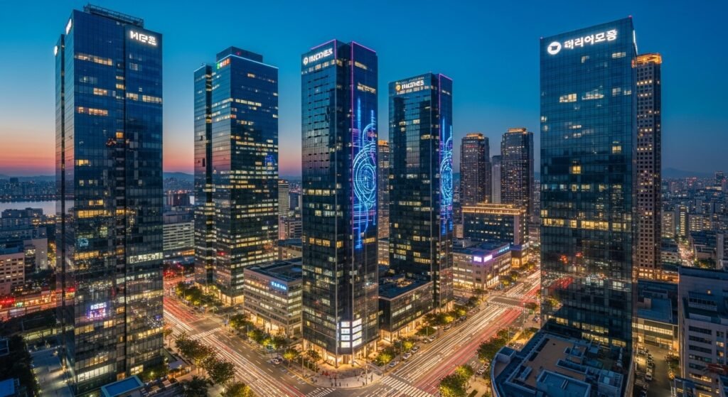 대한민국 IT 보안 기술의 허브인 가산 디지털단지 전경